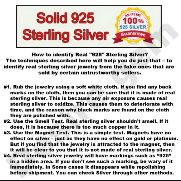 Native American Bearpaw sterling silver earrings - Picture 3 of 3